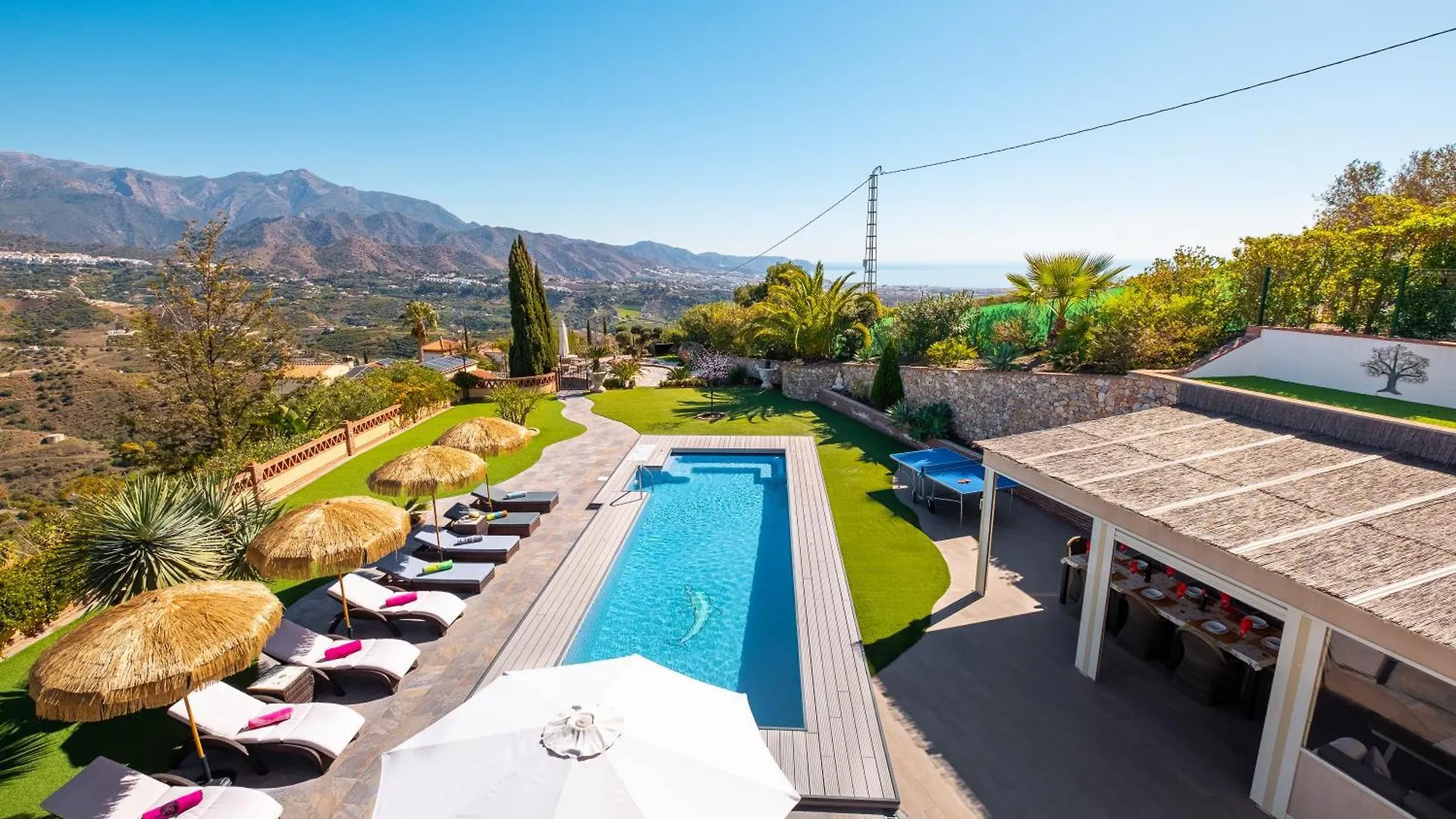 Exceptional Costa Del Sol Villa El Espuela For 8 Heated Pool Amazing Views & Quality Torrox 0*,